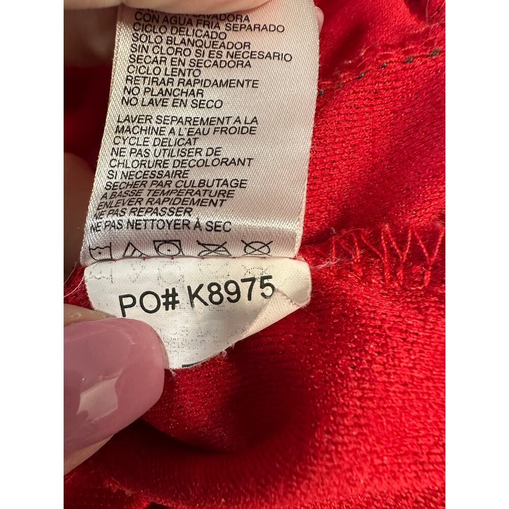 NFL Red and Green V-Neck Sweatshirt - Picture 11 of 11